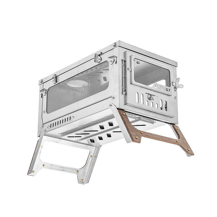 T1 Max 3 | Fastfold Titanium Wood Stove | POMOLY New Arrival 2026