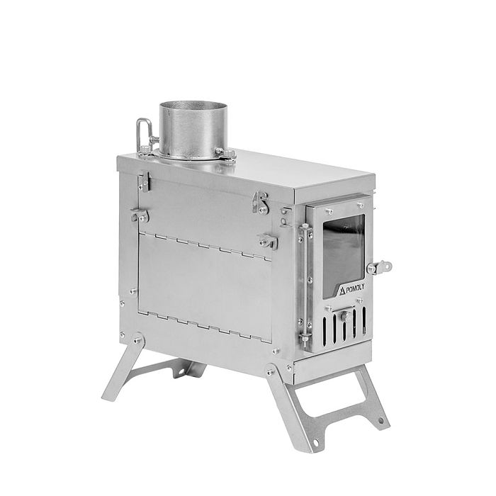 X-Ti Nano | Double-Fold Titanium Wood Stove | POMOLY New Arrival 2025