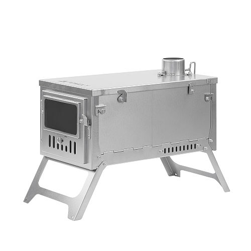 【Winter Challenge Support】T1 Max | Fastfold Titanium Wood Stove | POMOLY New Arrival 2025