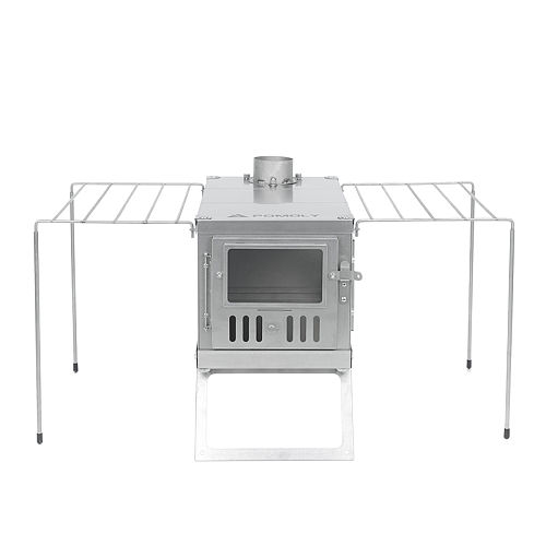 【Winter Challenge Support】TIMBER Lite | Ultralight Titanium Tent Stove for Hot Tent and Camping | POMOLY