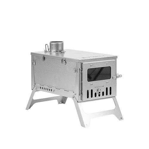 【Winter Challenge Support】T1 Mini | Fastfold Titanium Wood Stove for  Solo Camping | POMOLY New Arriva