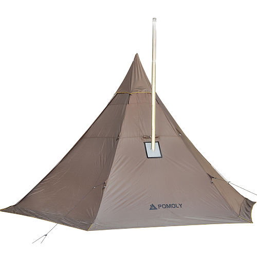 【Winter Deals】HUSSAR Plus 2.0 Camping Hot Tent | Tipi Tent with Stove Jack | POMOLY New Arrival