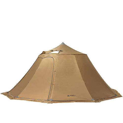 【Christmas Offers】Circle 6 | Outdoor Hot Tent | Bell-Shaped Camping Hot Tent POMOLY New Arrival 2024