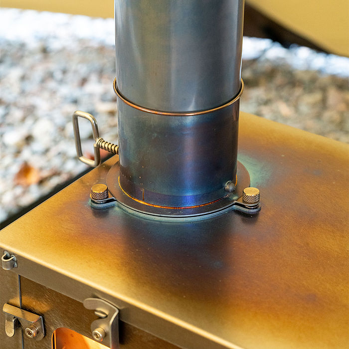 T1 Max 3 | Fastfold Titanium Wood Stove | POMOLY New Arrival 2026