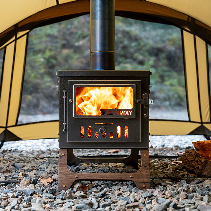 T1 Max 3 | Fastfold Titanium Wood Stove | POMOLY New Arrival 2026