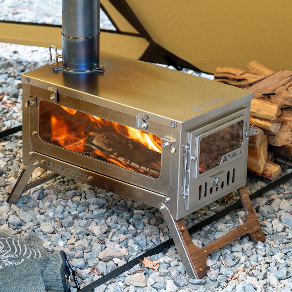T1 Max 3 3.0 Version Wood Stoves for Hot Tent | Fastfold Titanium