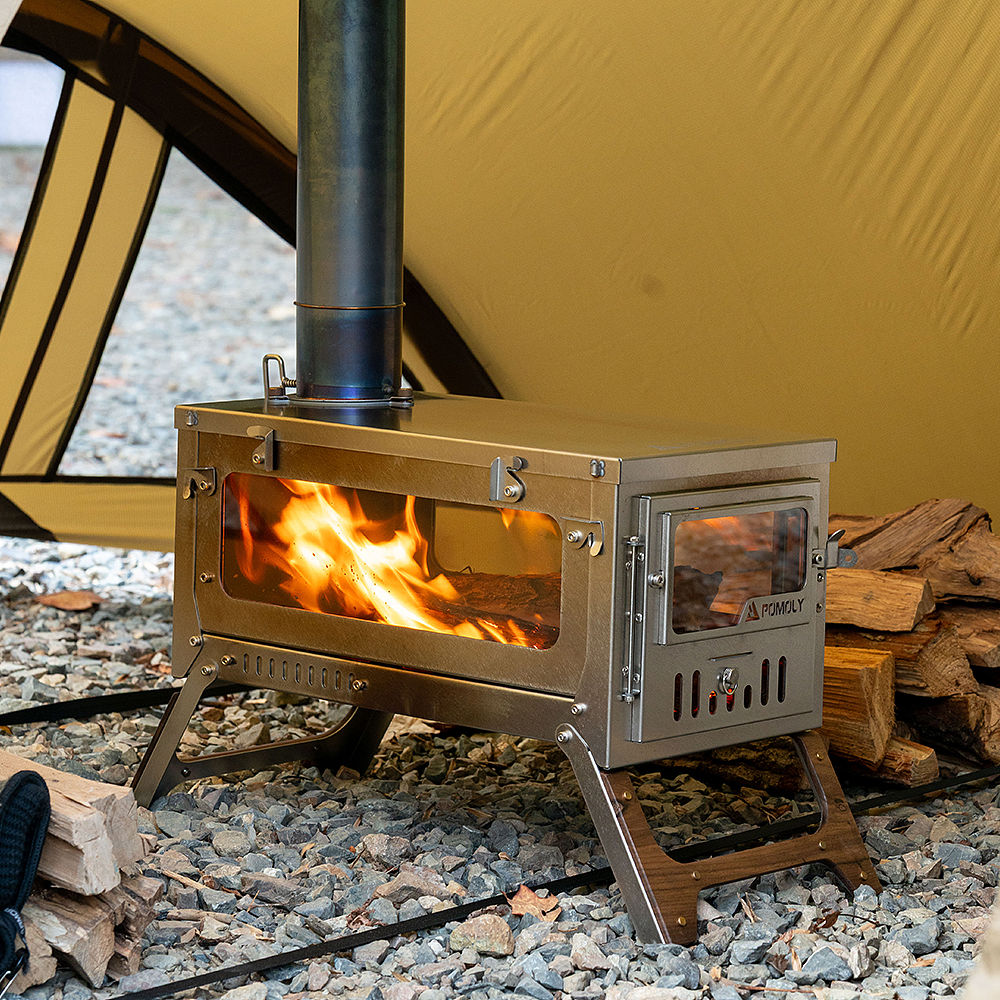 【Pre Order】T1 Max 3 | Fastfold Titanium Wood Stove | POMOLY New Arrival 2026