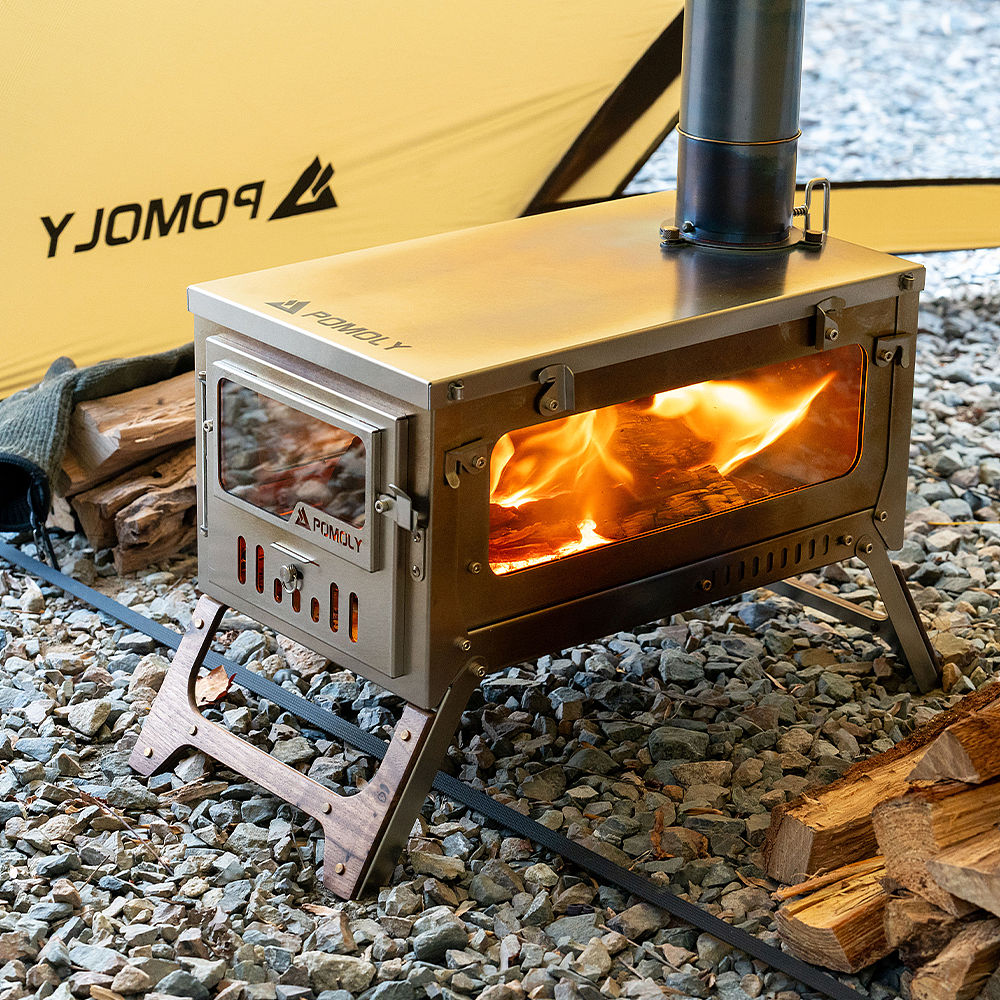 【Pre Order】T1 Max 3 | Fastfold Titanium Wood Stove | POMOLY New Arrival 2026