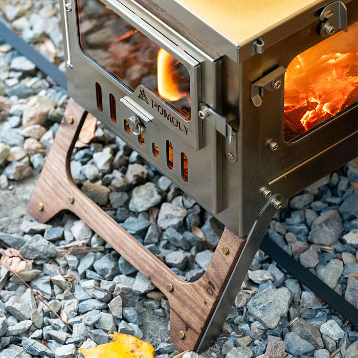 T1 Max 3 | Fastfold Titanium Wood Stove | POMOLY New Arrival 2026