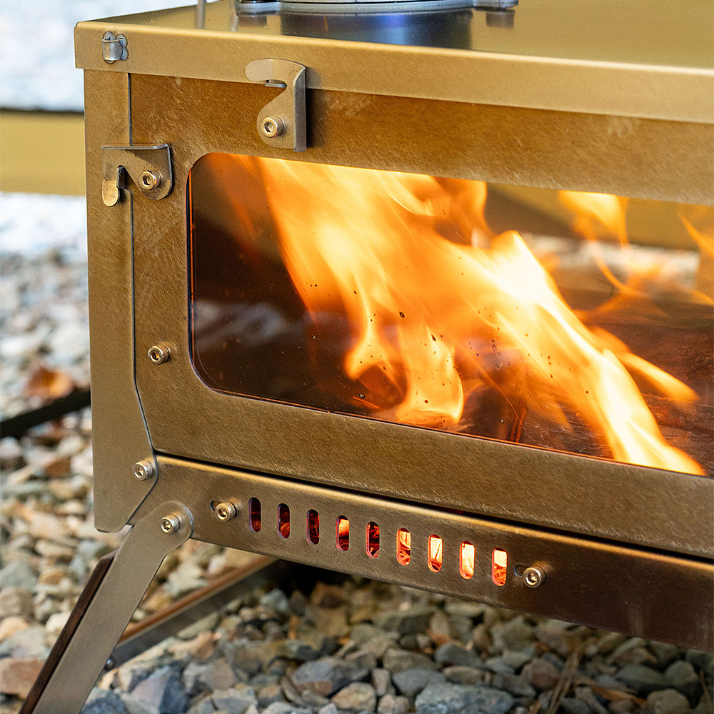 【Pre Order】T1 Max 3 | Fastfold Titanium Wood Stove | POMOLY New Arrival 2026