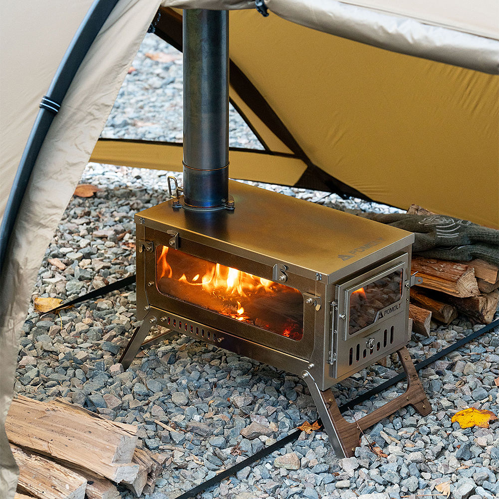 【Pre Order】T1 Max 3 | Fastfold Titanium Wood Stove | POMOLY New Arrival 2026