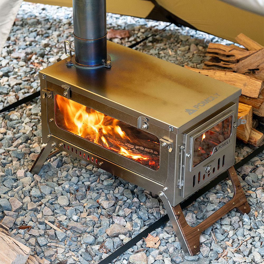 【Pre Order】T1 Max 3 | Fastfold Titanium Wood Stove | POMOLY New Arrival 2026