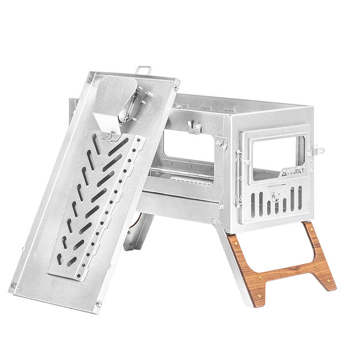T1 Ultra 3 | Fastfold Titanium Wood Stove | POMOLY New Arrival 2026