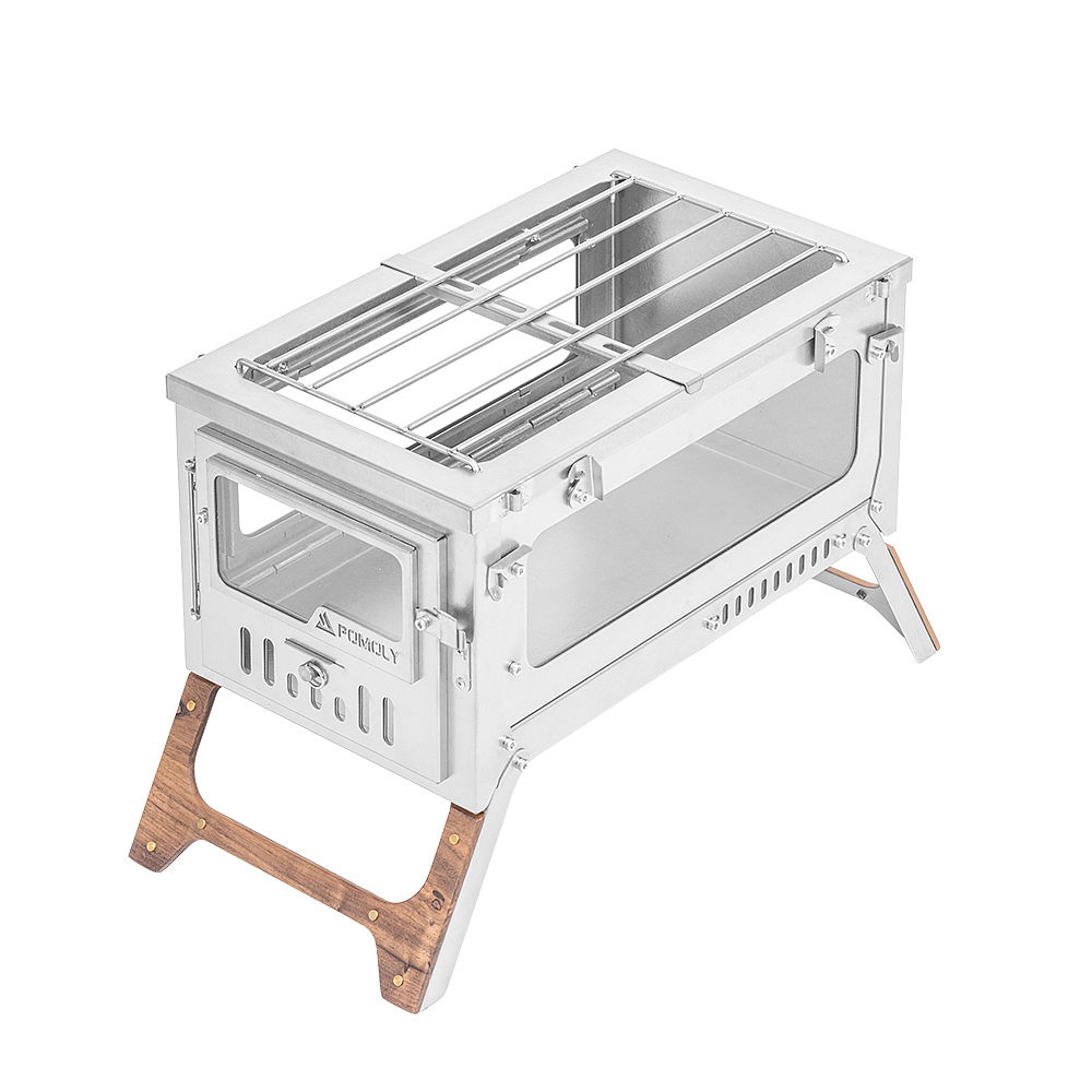 【Pre Order】T1 Max 3 | Fastfold Titanium Wood Stove | POMOLY New Arrival 2026