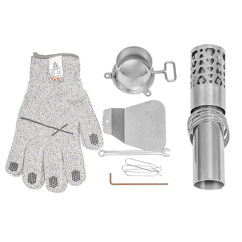 【Pre Order】T1 Max 3 | Fastfold Titanium Wood Stove | POMOLY New Arrival 2026