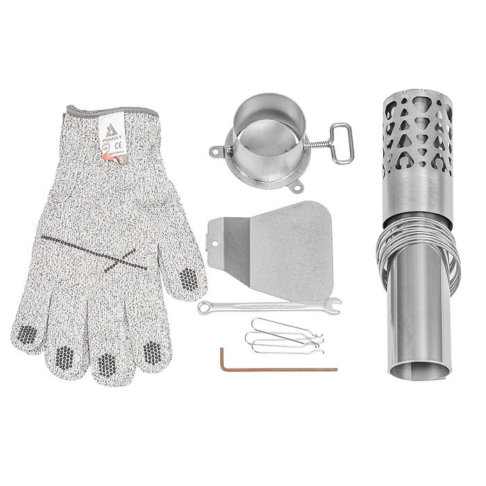 T1 Max 3 | Fastfold Titanium Wood Stove | POMOLY New Arrival 2026