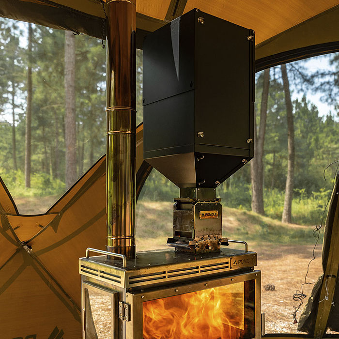 Turbocharger Pellet Burner | Pellet Box | POMOLY New Arrival 2026