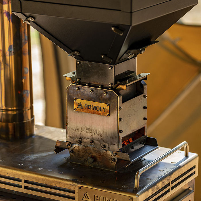 Turbocharger Pellet Burner | Pellet Box | POMOLY New Arrival 2026