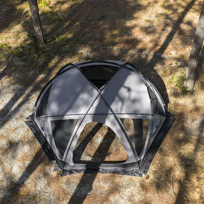 Dome X6 TC | Tetron Cotton Freestanding Camping Hot Tent 4-6P | POMOLY New Arrival 2026