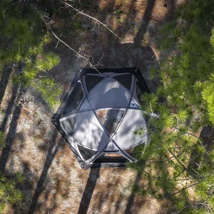 Dome X6 TC | Tetron Cotton Freestanding Camping Hot Tent 4-6P | POMOLY New Arrival 2026