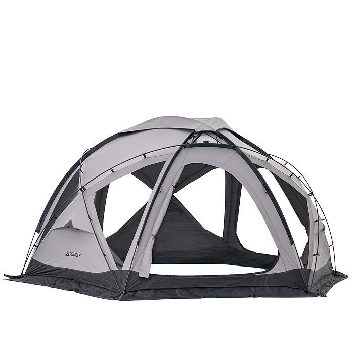 Dome X6 TC | Tetron Cotton Freestanding Camping Hot Tent 4-6P | POMOLY New Arrival 2026