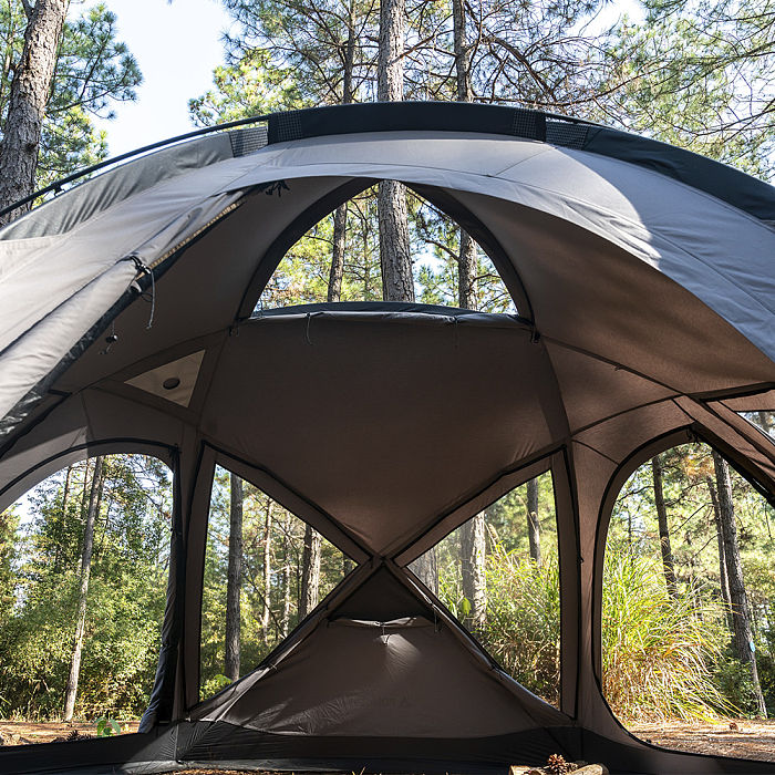Dome X6 TC | Tetron Cotton Freestanding Camping Hot Tent 4-6P | POMOLY New Arrival 2026