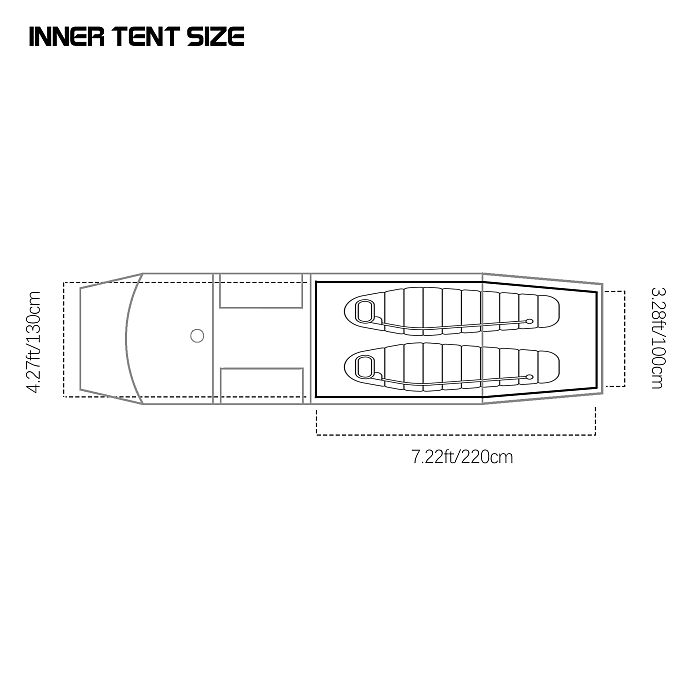 Openvista 2 | Camping Tunnel Tent 2P | POMOLY New Arrival 2026