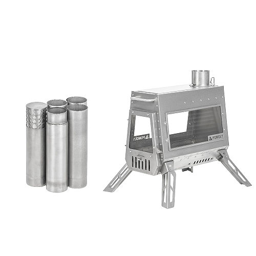 Dagger Ti Wood Stove | Camping Tent Stove | POMOLY New Arrival 2026