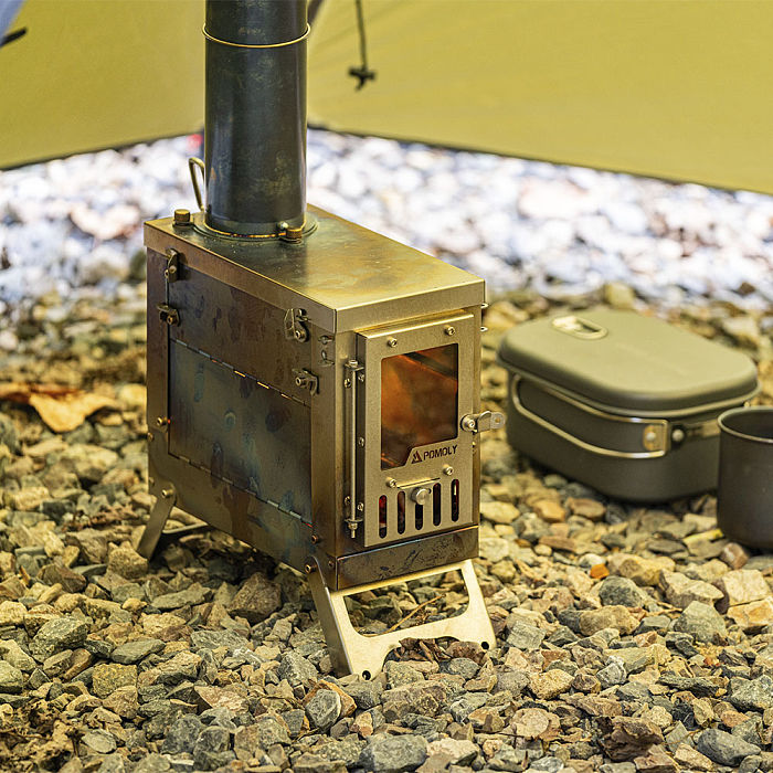 X-Ti Nano | Double-Fold Titanium Wood Stove | POMOLY New Arrival 2025