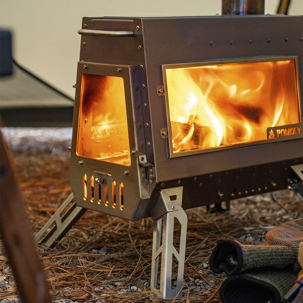 Dagger Wood Stove | Camping Tent Stove | POMOLY New Arrival 2026