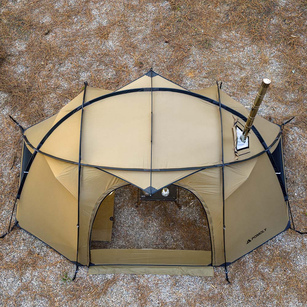 Barracuda 2 | Freestanding Camping Hot Tent 2P | POMOLY New