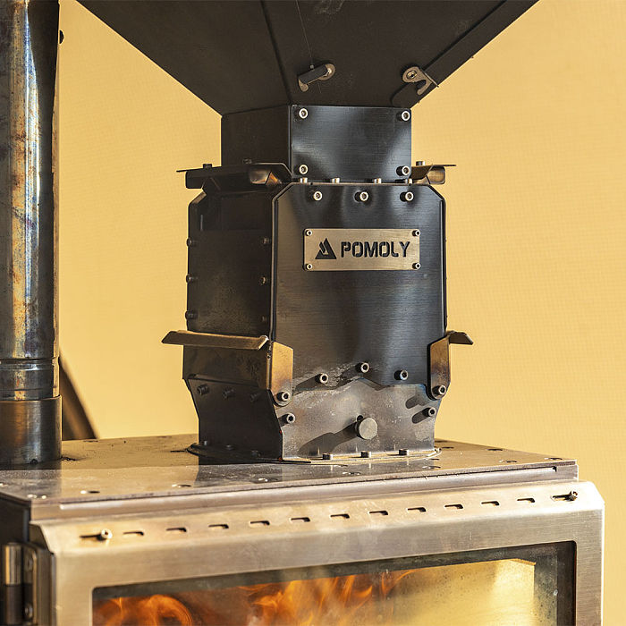 Turbocharger Pellet Burner | Pellet Box | POMOLY New Arrival 2026