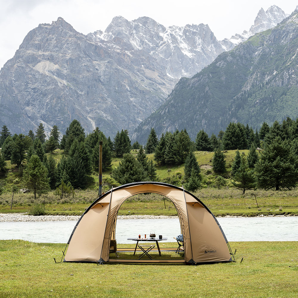 Barracuda 2 | Freestanding Camping Hot Tent 2P | POMOLY New