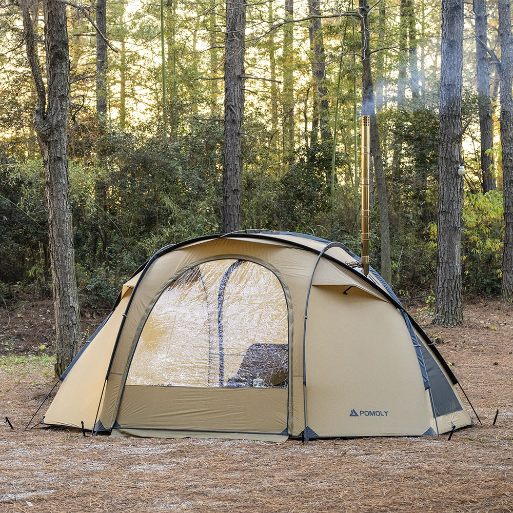 Barracuda 2 | Freestanding Camping Hot Tent 2P | POMOLY New