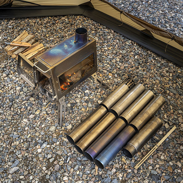 Dagger Ti Wood Stove | Camping Tent Stove | POMOLY New Arrival 2026