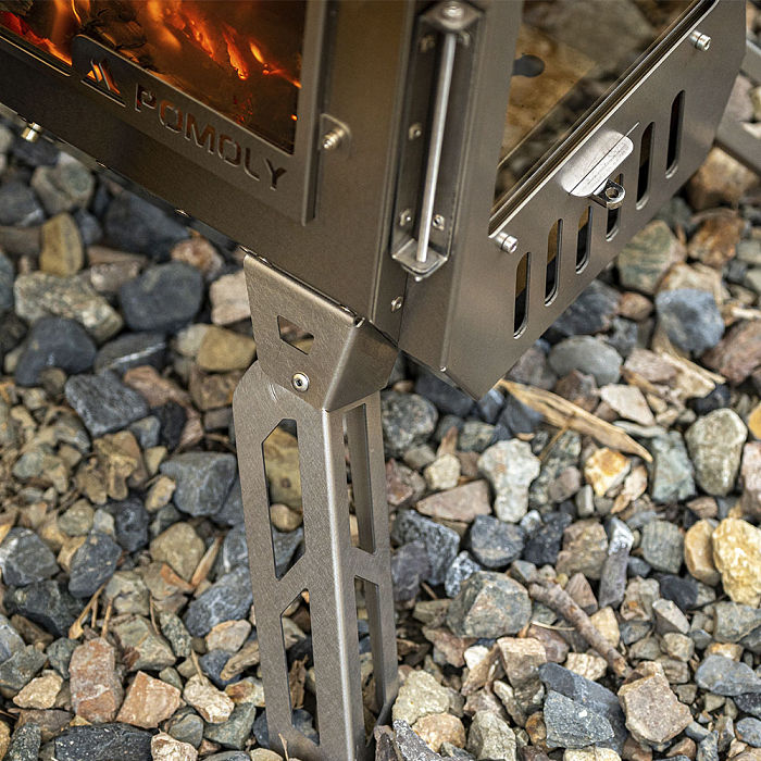 Dagger Ti Wood Stove | Camping Tent Stove | POMOLY New Arrival 2026