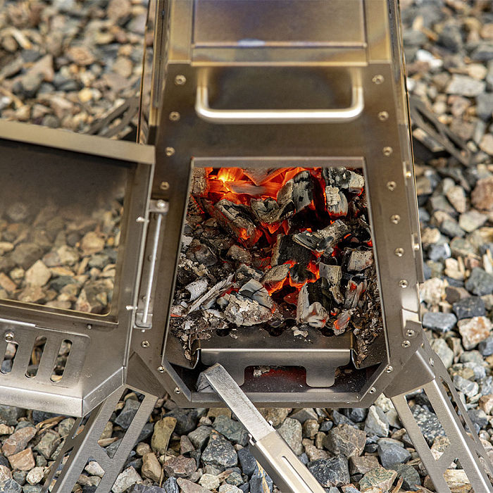 Dagger Ti Wood Stove | Camping Tent Stove | POMOLY New Arrival 2026