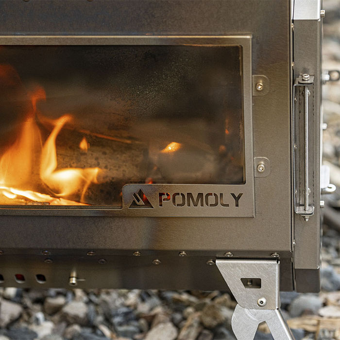 Dagger Ti Wood Stove | Camping Tent Stove | POMOLY New Arrival 2026