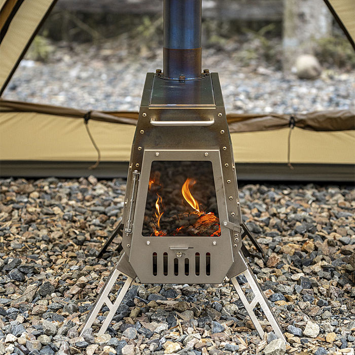 Dagger Ti Wood Stove | Camping Tent Stove | POMOLY New Arrival 2026