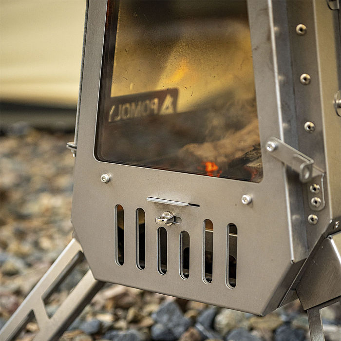 Dagger Ti Wood Stove | Camping Tent Stove | POMOLY New Arrival 2026