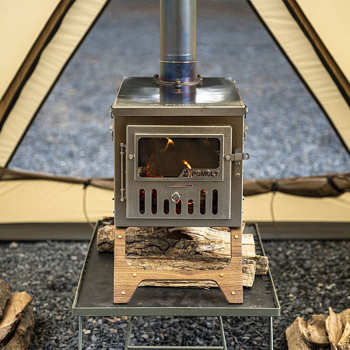 T1 Ultra 3 | Fastfold Titanium Wood Stove | POMOLY New Arrival 2026
