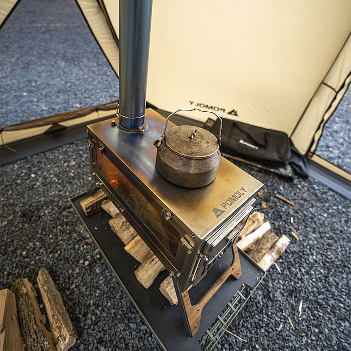 T1 Ultra 3 | Fastfold Titanium Wood Stove | POMOLY New Arrival 2026