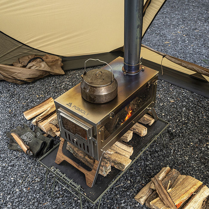 T1 Ultra 3 | Fastfold Titanium Wood Stove | POMOLY New Arrival 2026