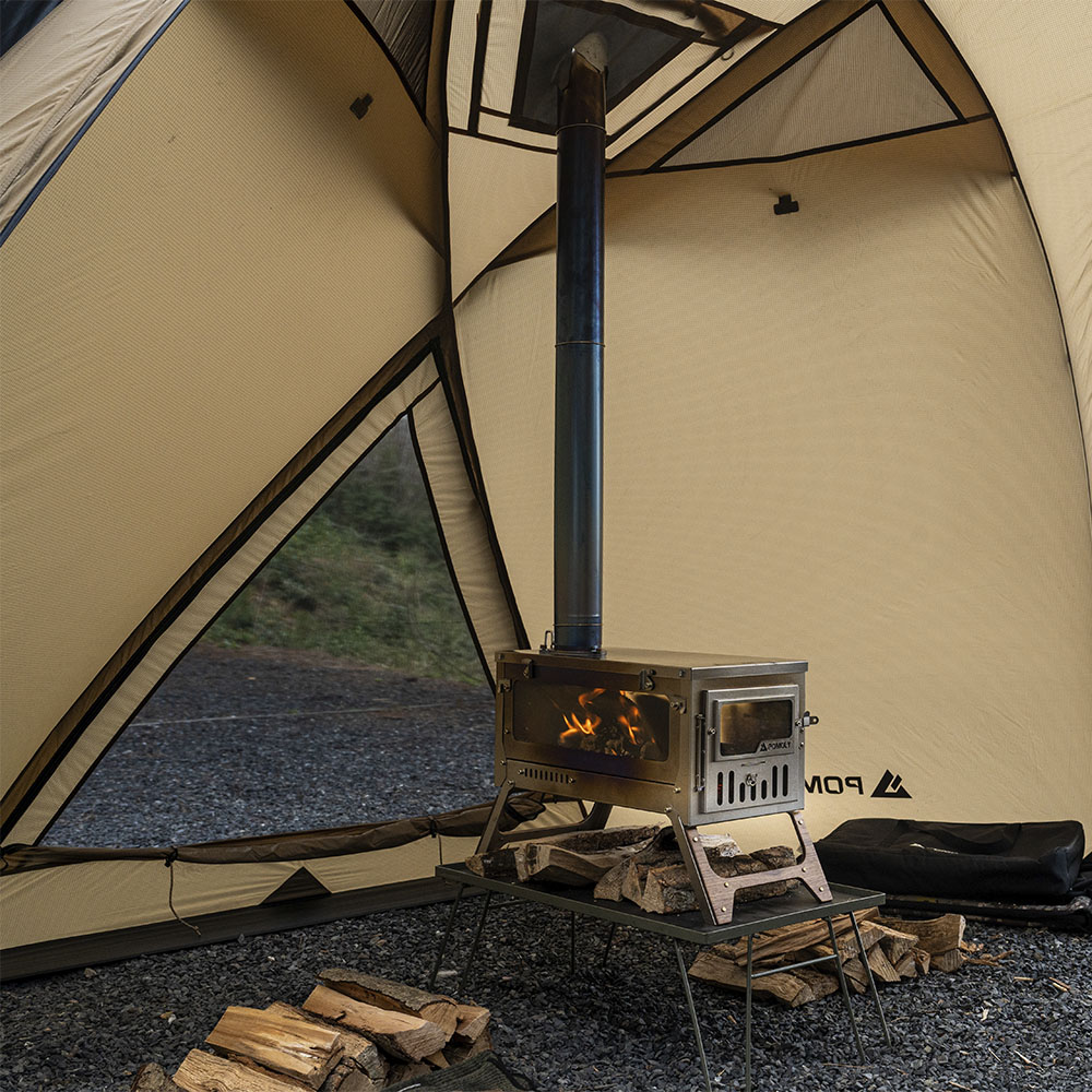 Barracuda 2 | Freestanding Camping Hot Tent 2P | POMOLY New