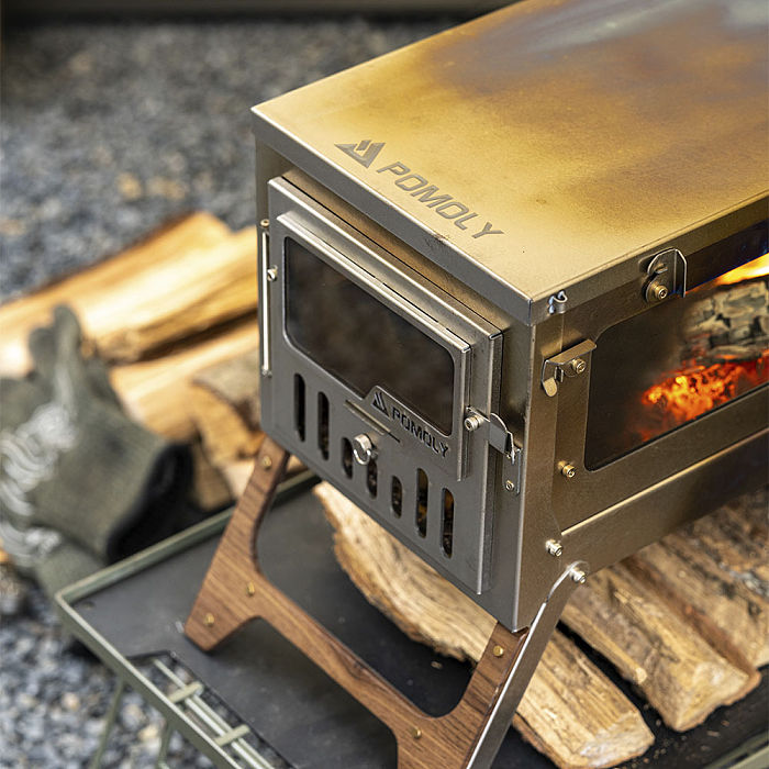 T1 Ultra 3 | Fastfold Titanium Wood Stove | POMOLY New Arrival 2026