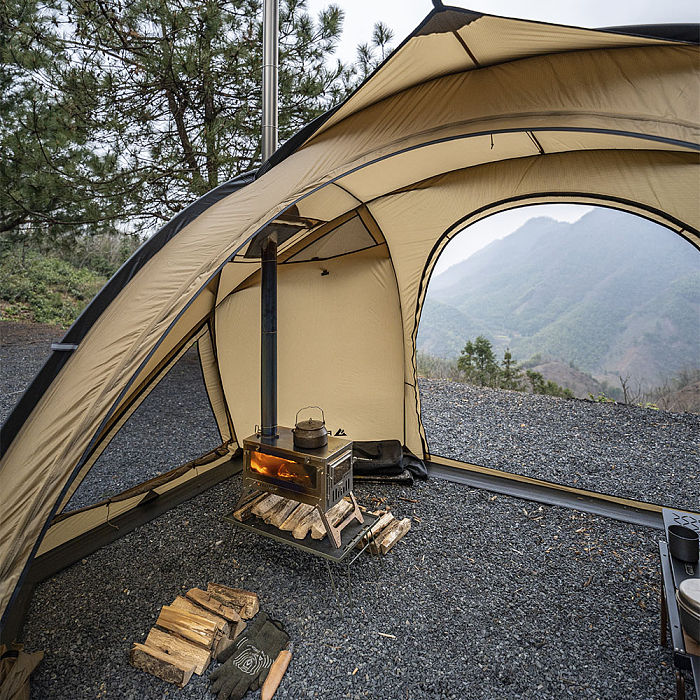 T1 Ultra 3 | Fastfold Titanium Wood Stove | POMOLY New Arrival 2026