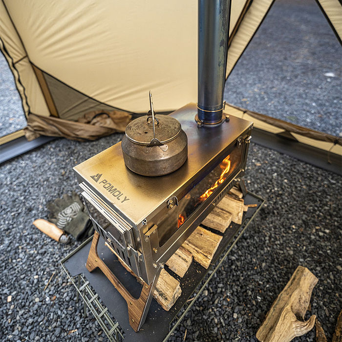 T1 Ultra 3 | Fastfold Titanium Wood Stove | POMOLY New Arrival 2026
