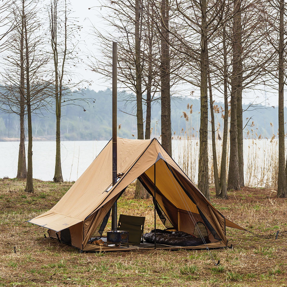 Camping Fort Tent | POMOLY Chalet 70 Pro | Best Shelter Hot Tent