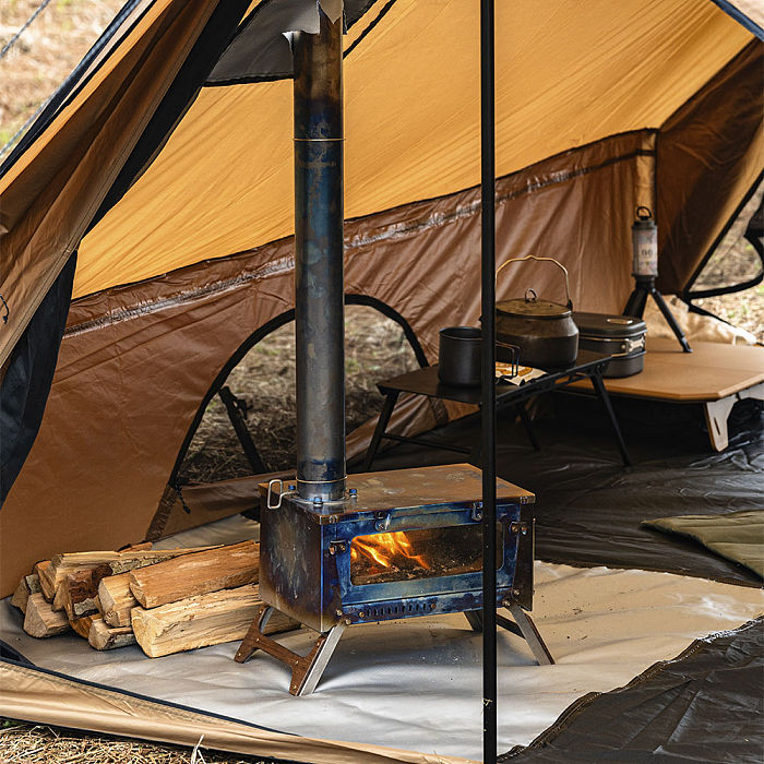 CHALET 70 Pro | Camping Hot Tent with Stove Jack | POMOLY