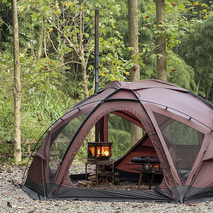 POMOLY Dome X6 Pro | Dome Tent for Camping Family Freestanding Tent Large Round Tent 4-6 Person Hot Tent